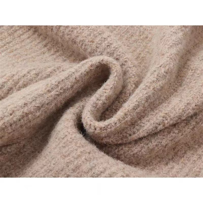 OEM カスタム新人デザイナー秋冬カジュアルショート女性ニットプルオーバートップスセーター女性のための