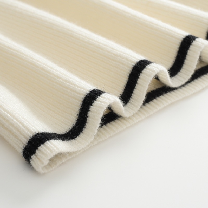 OEM カスタム新人デザイナー秋冬タートルネックウール女性レディースニットプルオーバートップスセーター 