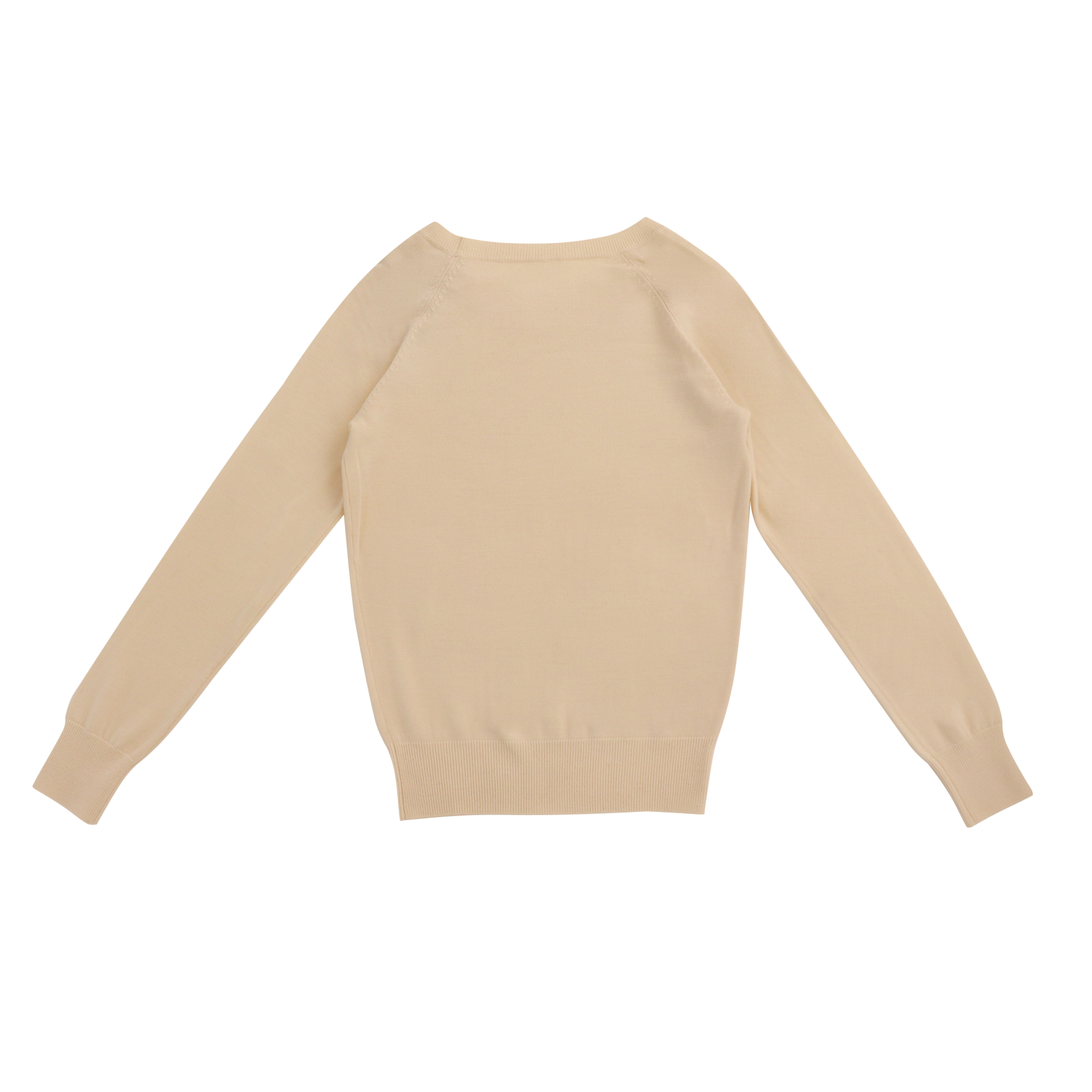 秋冬 OEM 工場カスタム長袖 O ネック 100% ウール女性プルオーバー ニット セーター