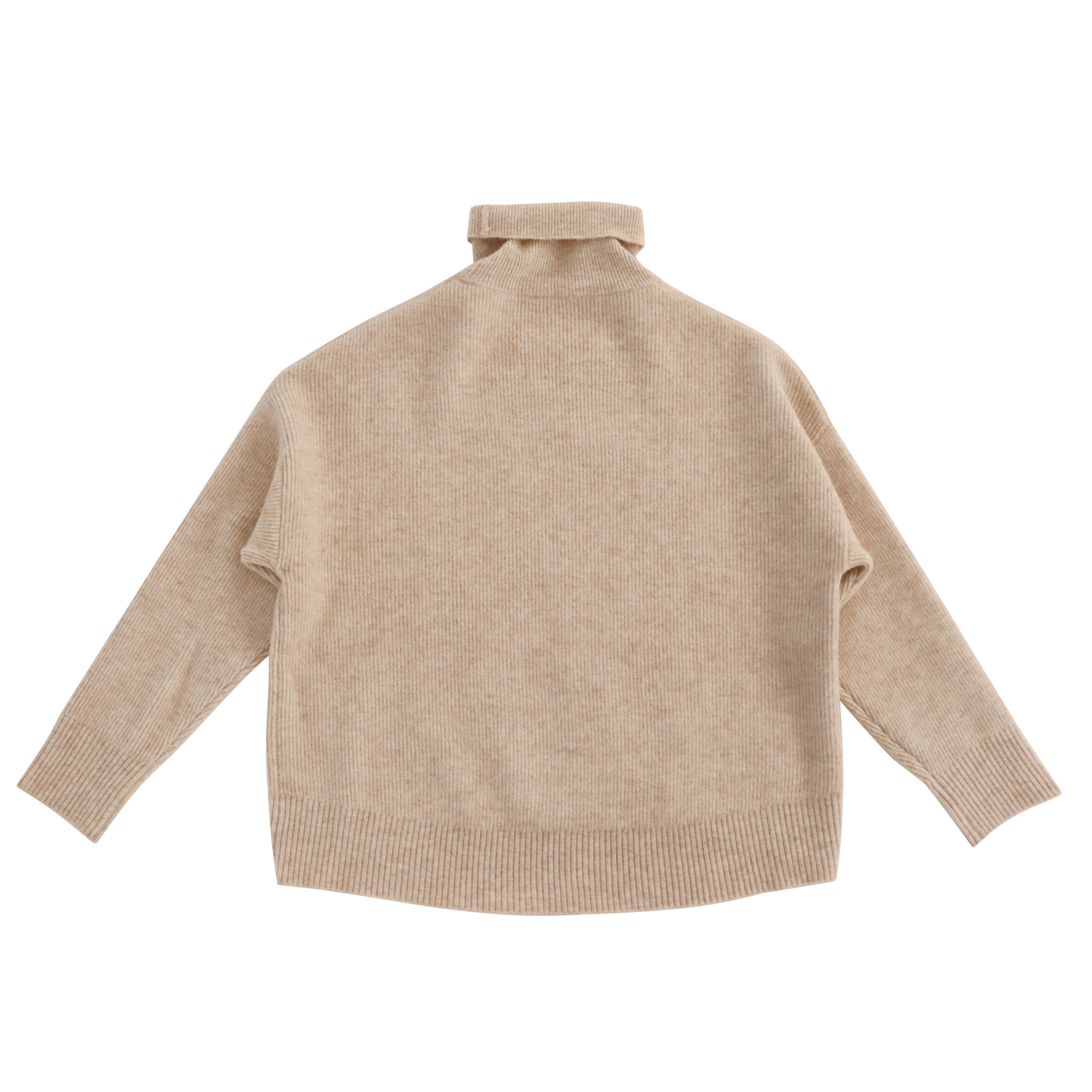 秋冬 OEM 工場カスタム 100% ウール長袖女性プルオーバー ニット トップ セーター