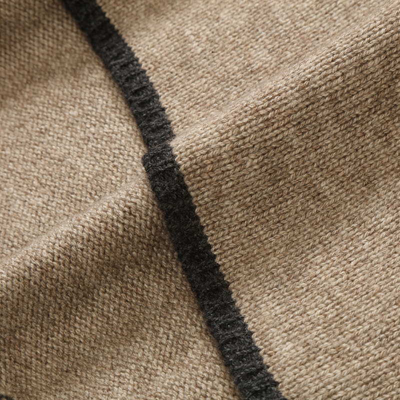 秋冬 OEM 工場カスタム長袖タートルネックカシミヤ混紡女性プルオーバーニットセーター