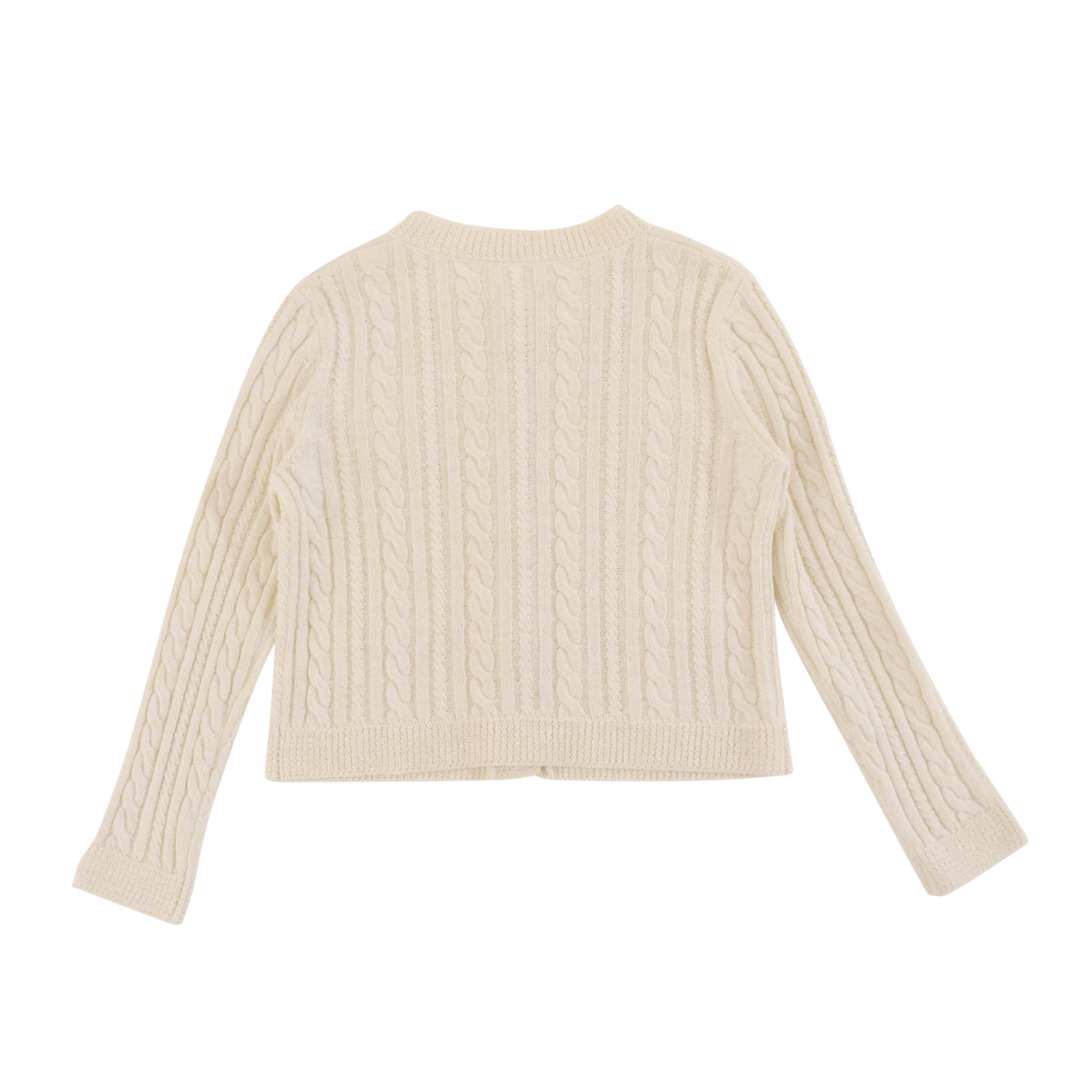 注文の冬の無地の長い袖のウールの女性の女性はセーターのカーディガンを編む