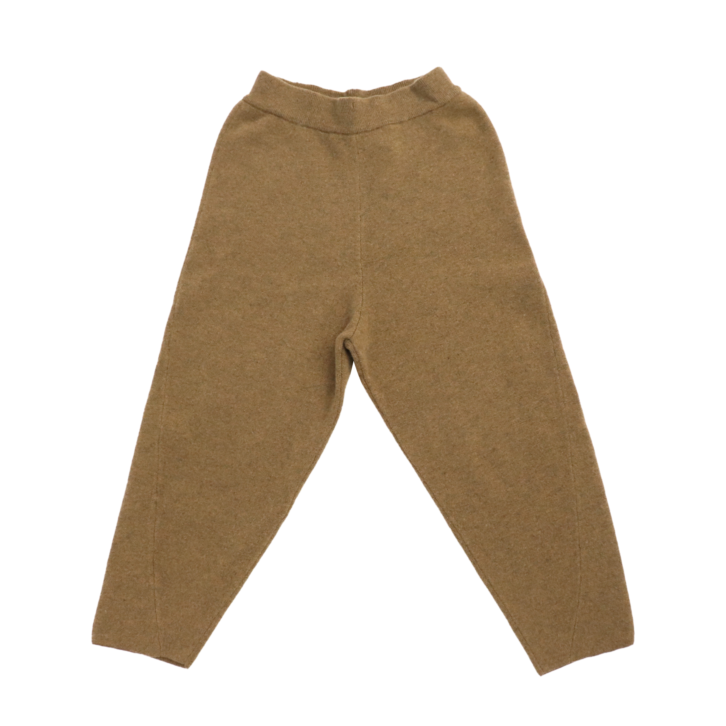 秋冬OEM工場カスタムウールハイウエスト女性レディースニットセーターパンツ