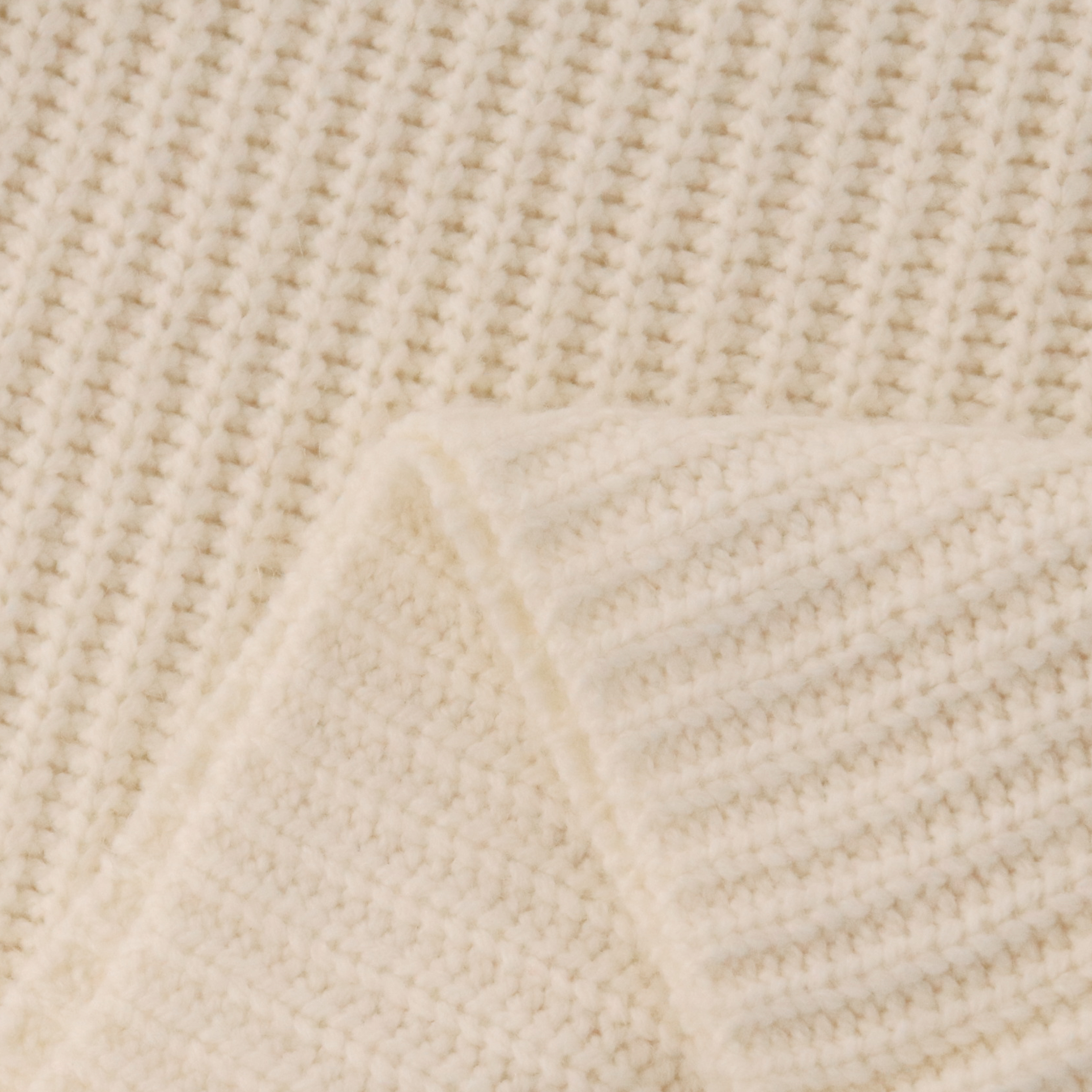 秋冬 OEM 工場カスタム長袖ベージュ女性プルオーバー ニット セーター