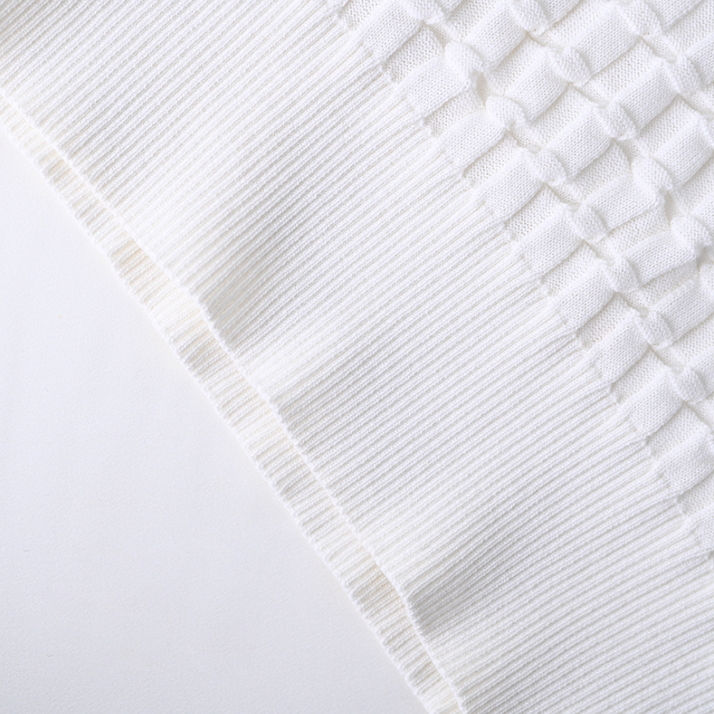 OEM カスタム春秋ファッション女性のノースリーブ ニット プルオーバー トップ ベスト セーター