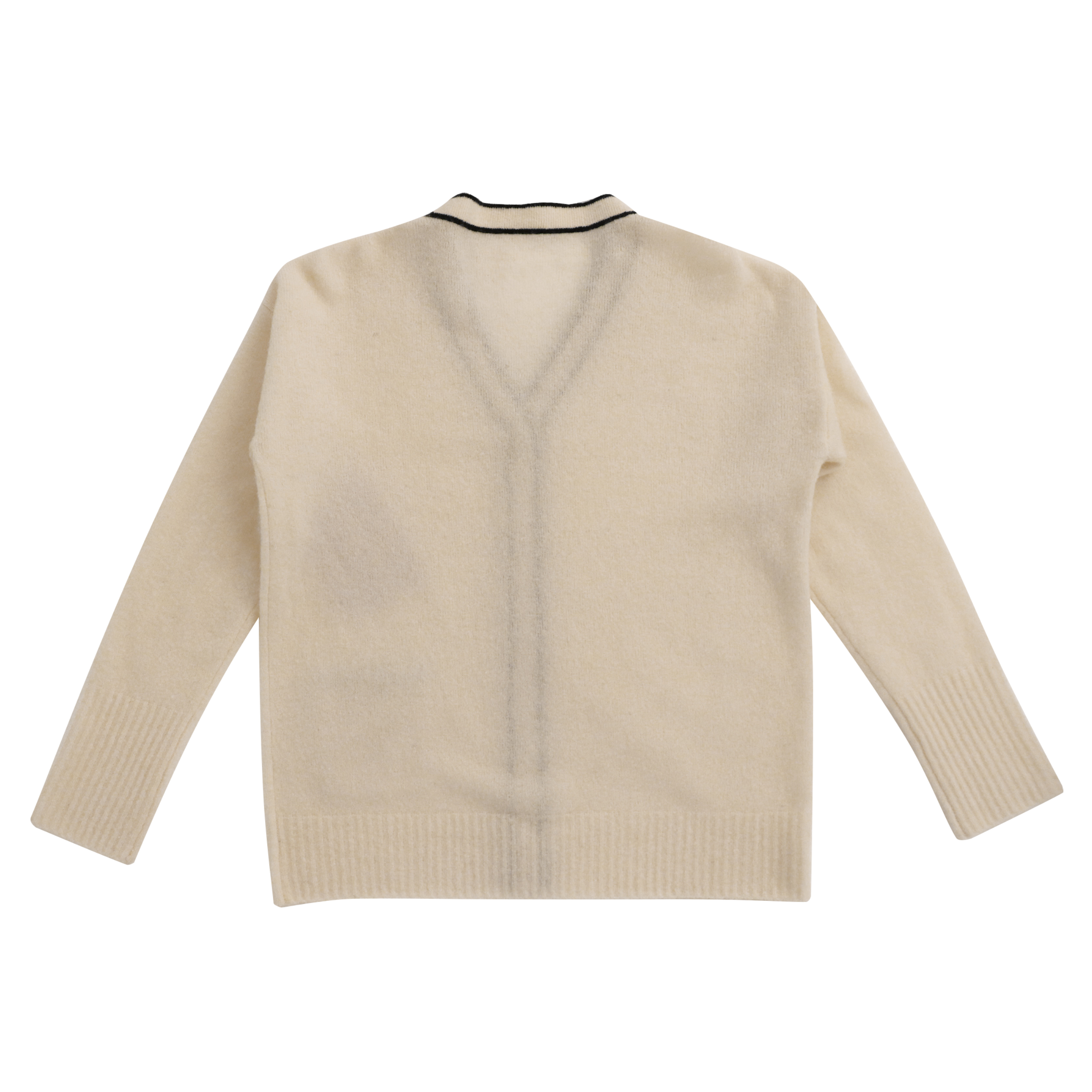 高品質カスタム冬ソリッドカラー長袖 100% ウール女性ニットセーターカーディガン