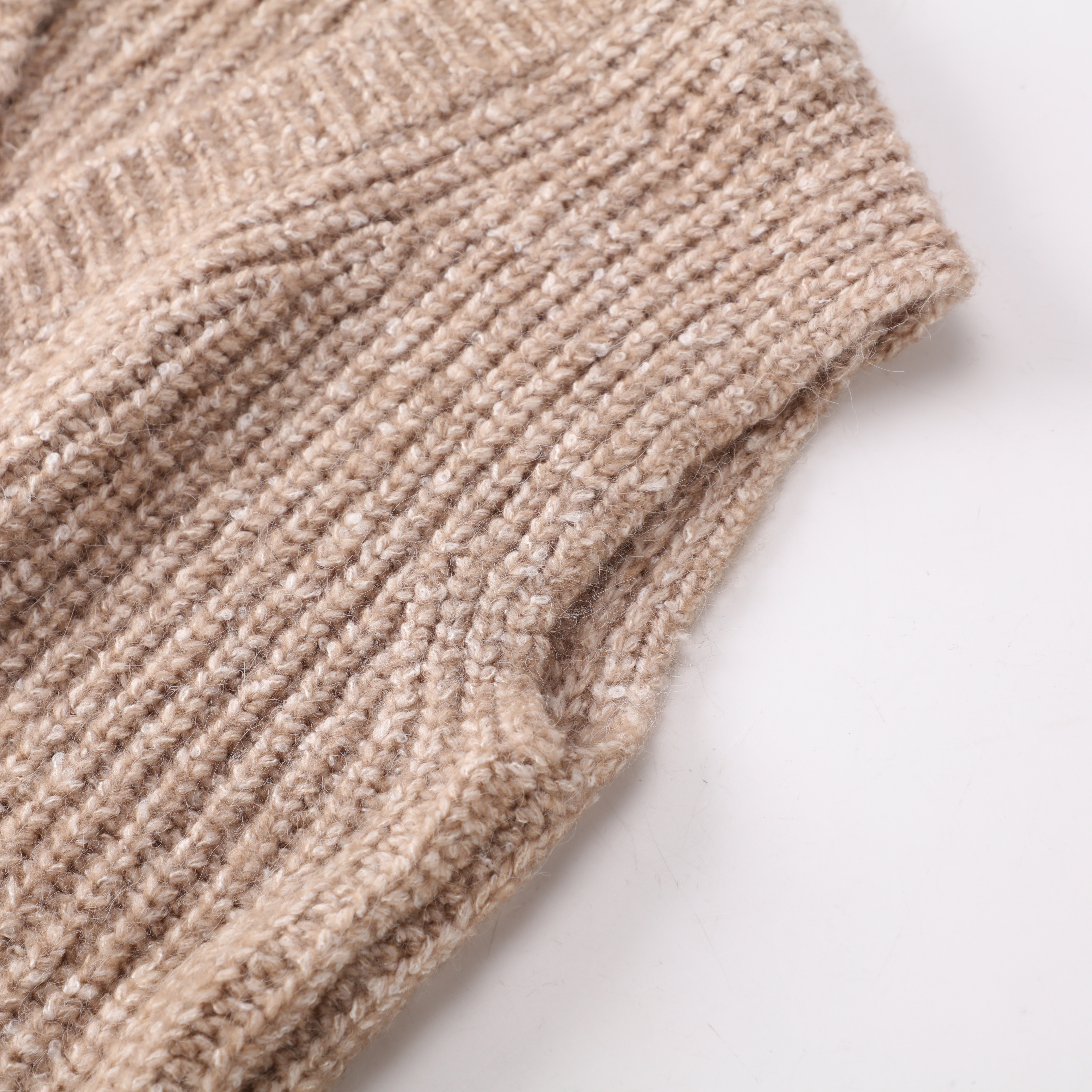 OEM 工場カスタム女性 V ネック ニット ノースリーブ プルオーバー セーター トップ ベスト 