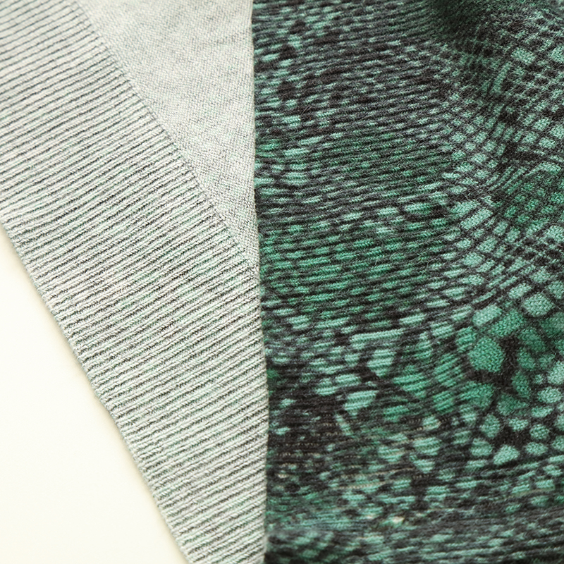 カスタム Facory 高品質プリント レディース プルオーバー ジャカード ニット セーター