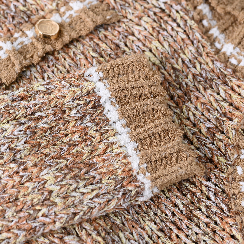 OEM 製造カスタム秋ニットウェアソフトニットカジュアル女性レディースセータートップカーディガン女性のための