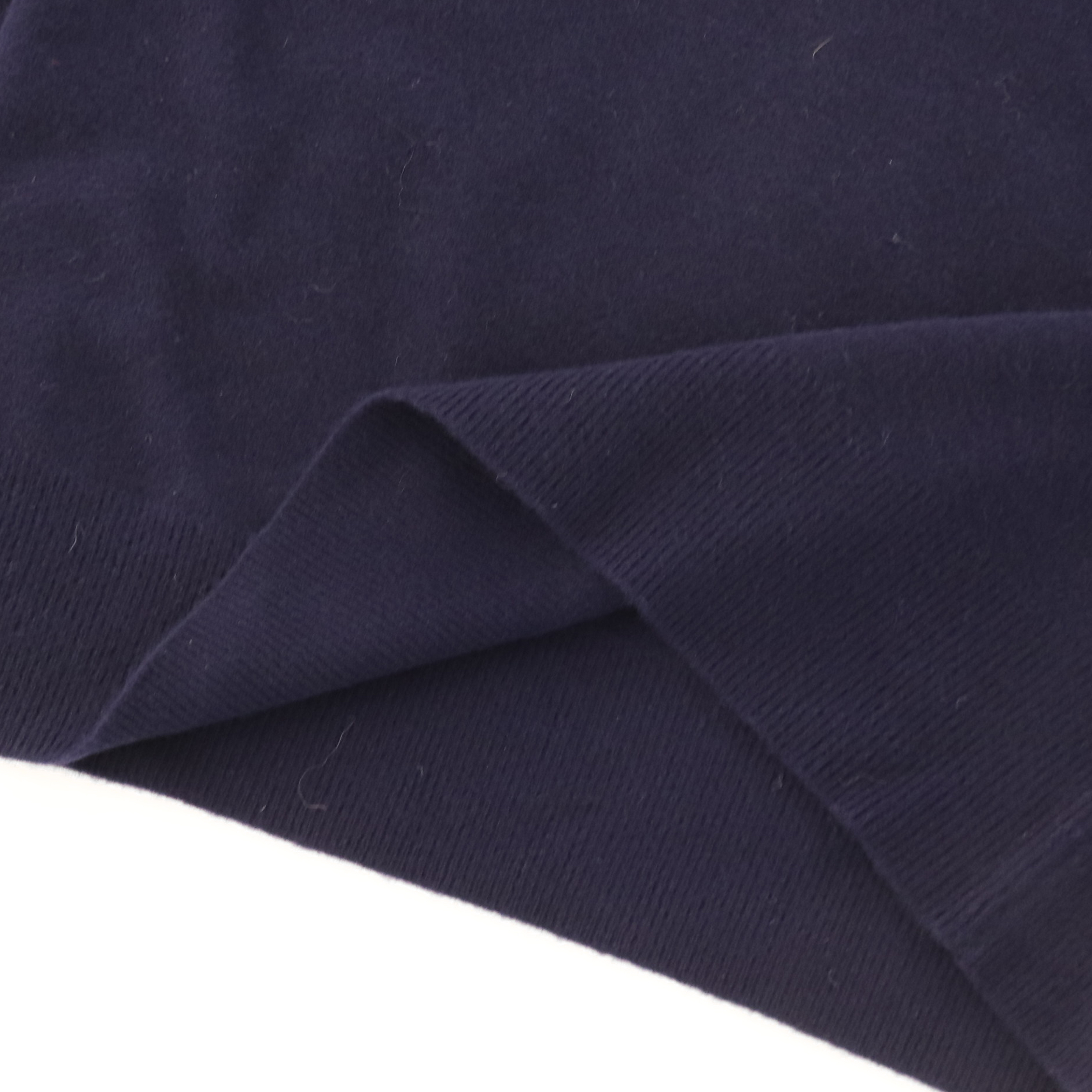 秋冬OEM工場カスタムネイビークルーネックボタン長袖女性プルオーバーニットセーター