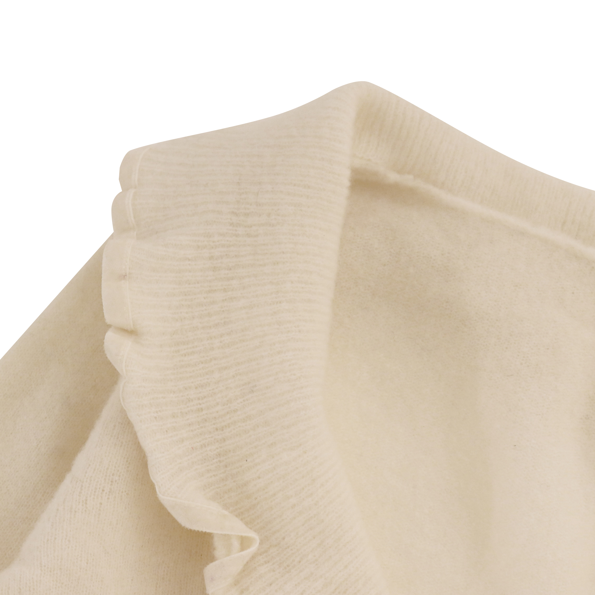 OEMの工場注文の白い葉の袖の女性レディース短いニットのセーターのカーディガン