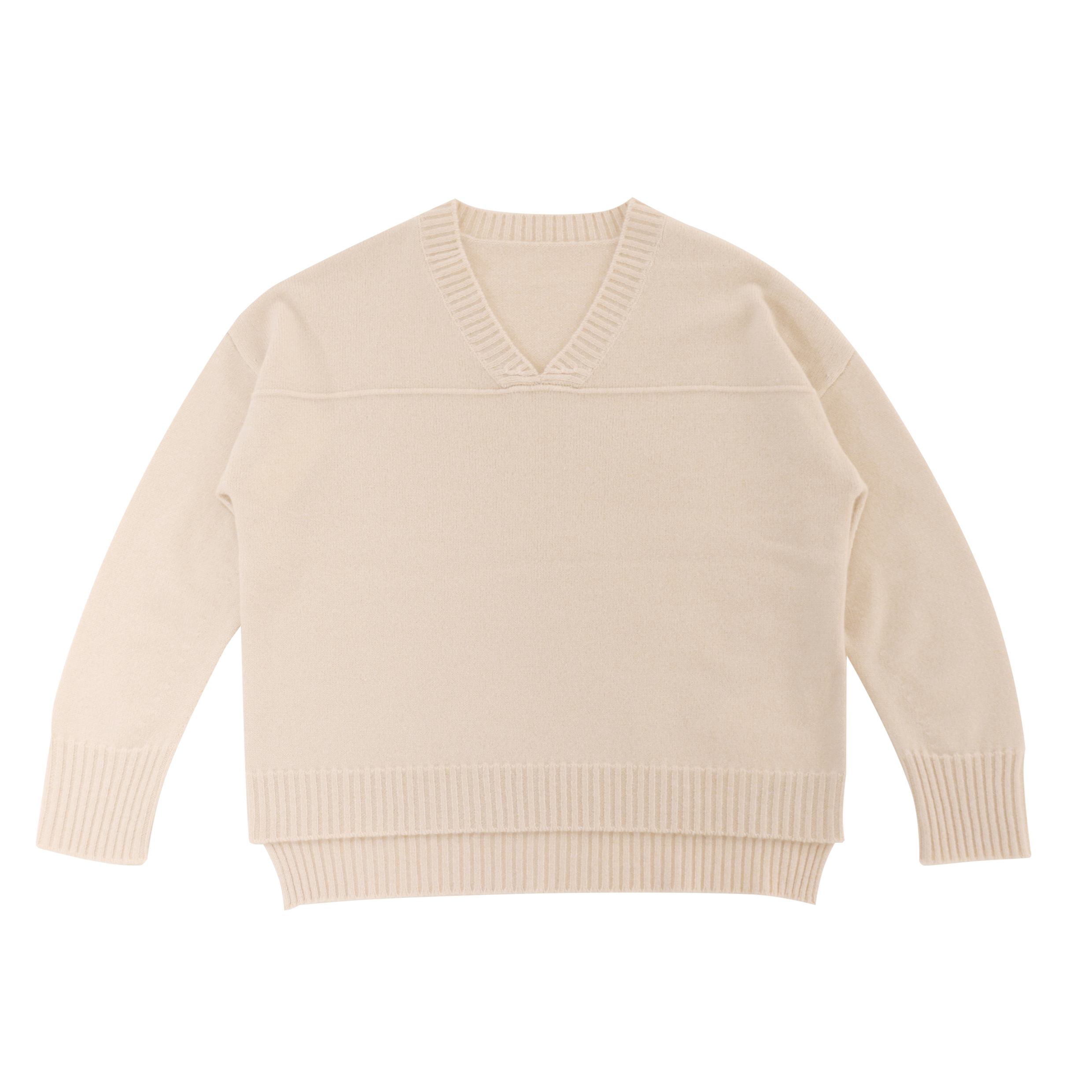 秋冬カスタム無地長袖 O ネック女性プルオーバー ニット セーター