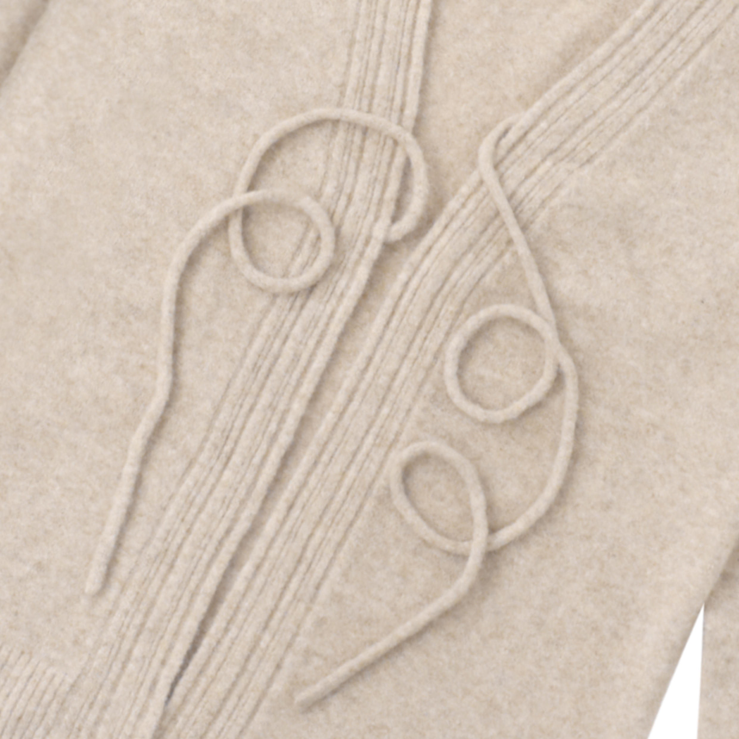 OEMの工場注文の緩い長袖のカシミヤの女性の女性はセーターのカーディガンを編む