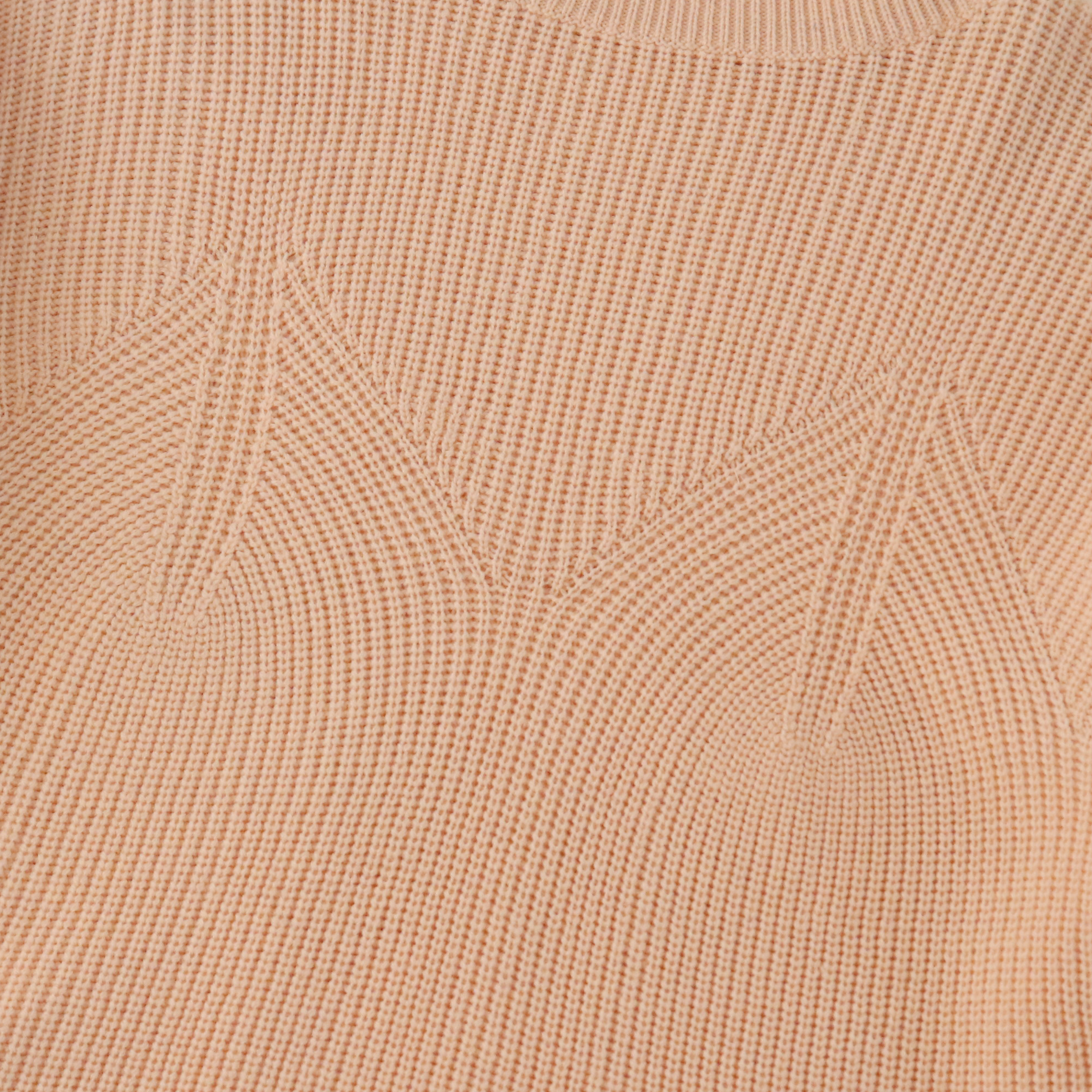 秋冬OEM工場カスタムコットンロングスリーブ女性ショートプルオーバーニットセーター