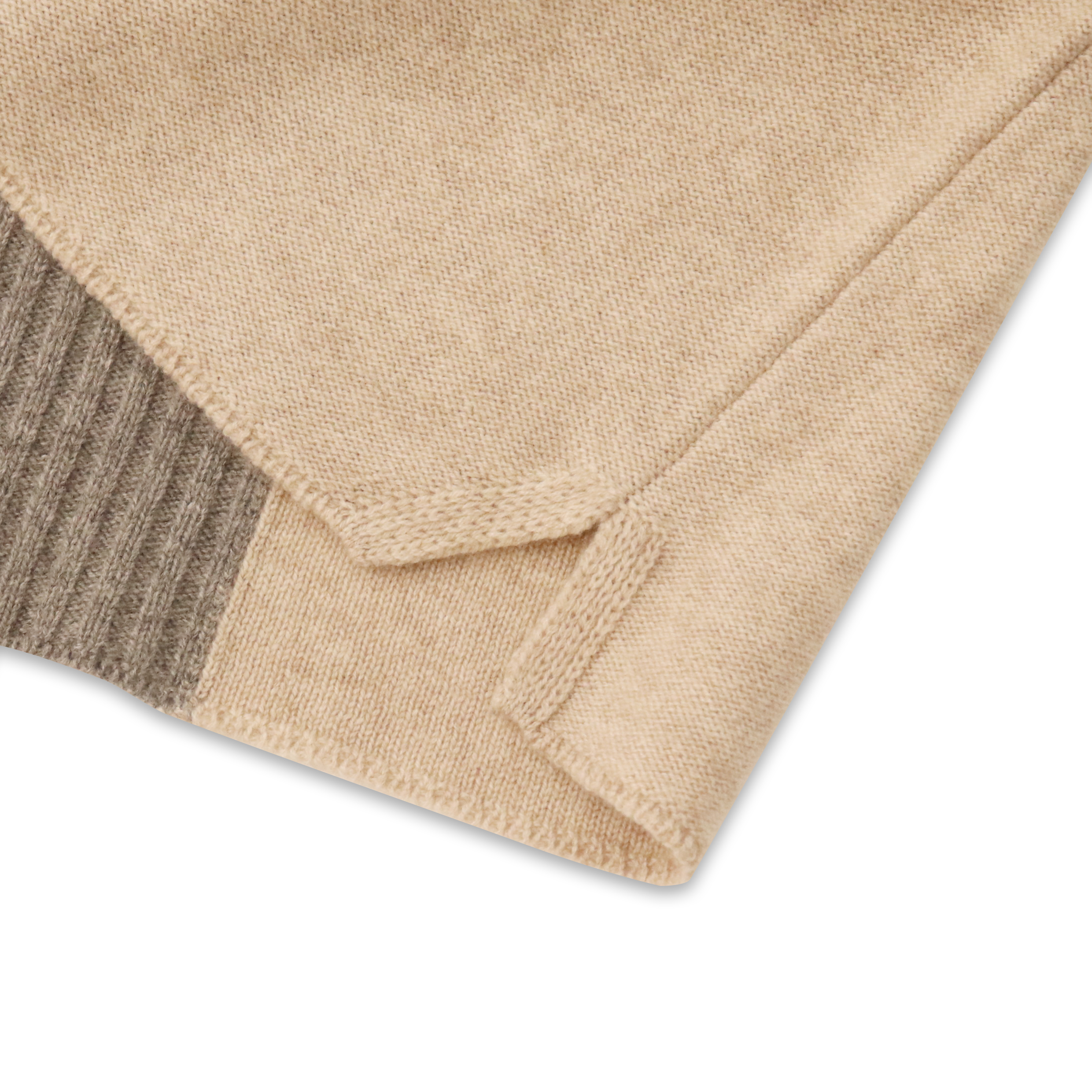 秋冬 OEM 工場カスタム長袖対照的な色ウール女性プルオーバー ニット セーター