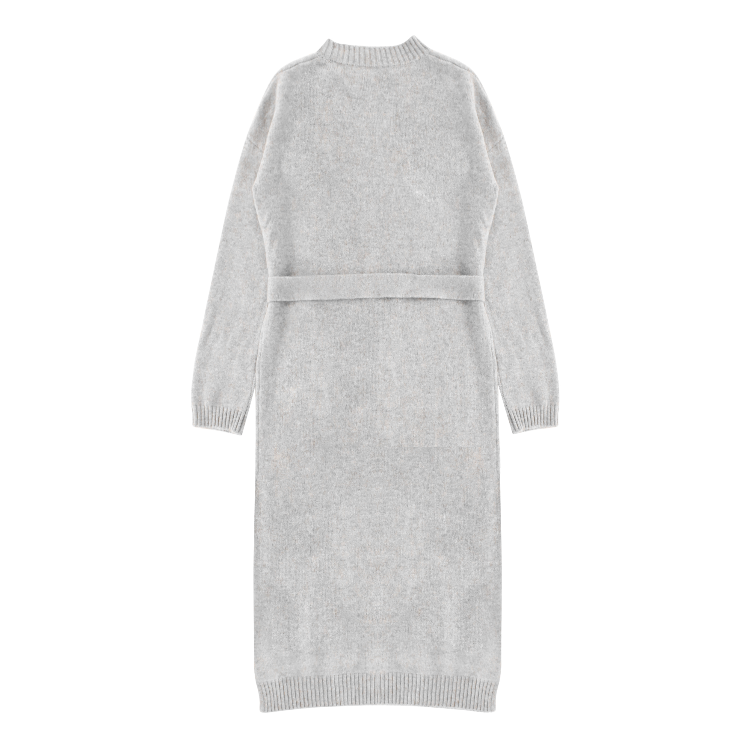 秋冬OEM工場カスタムロングスリーブソリッド女性プルオーバーニットセータードレス