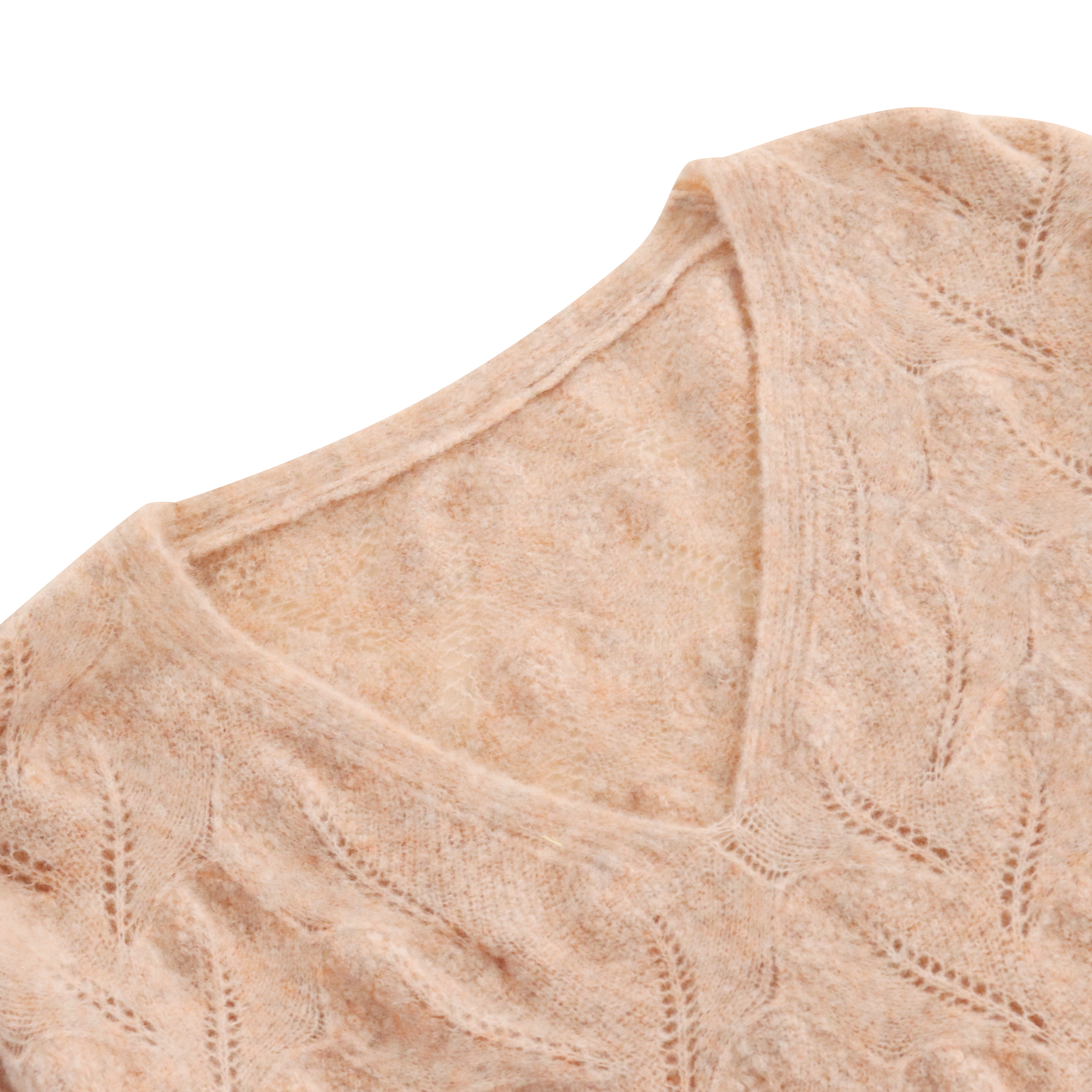 秋冬 OEM 工場カスタム長袖クルーネック女性プルオーバー ニット セーター