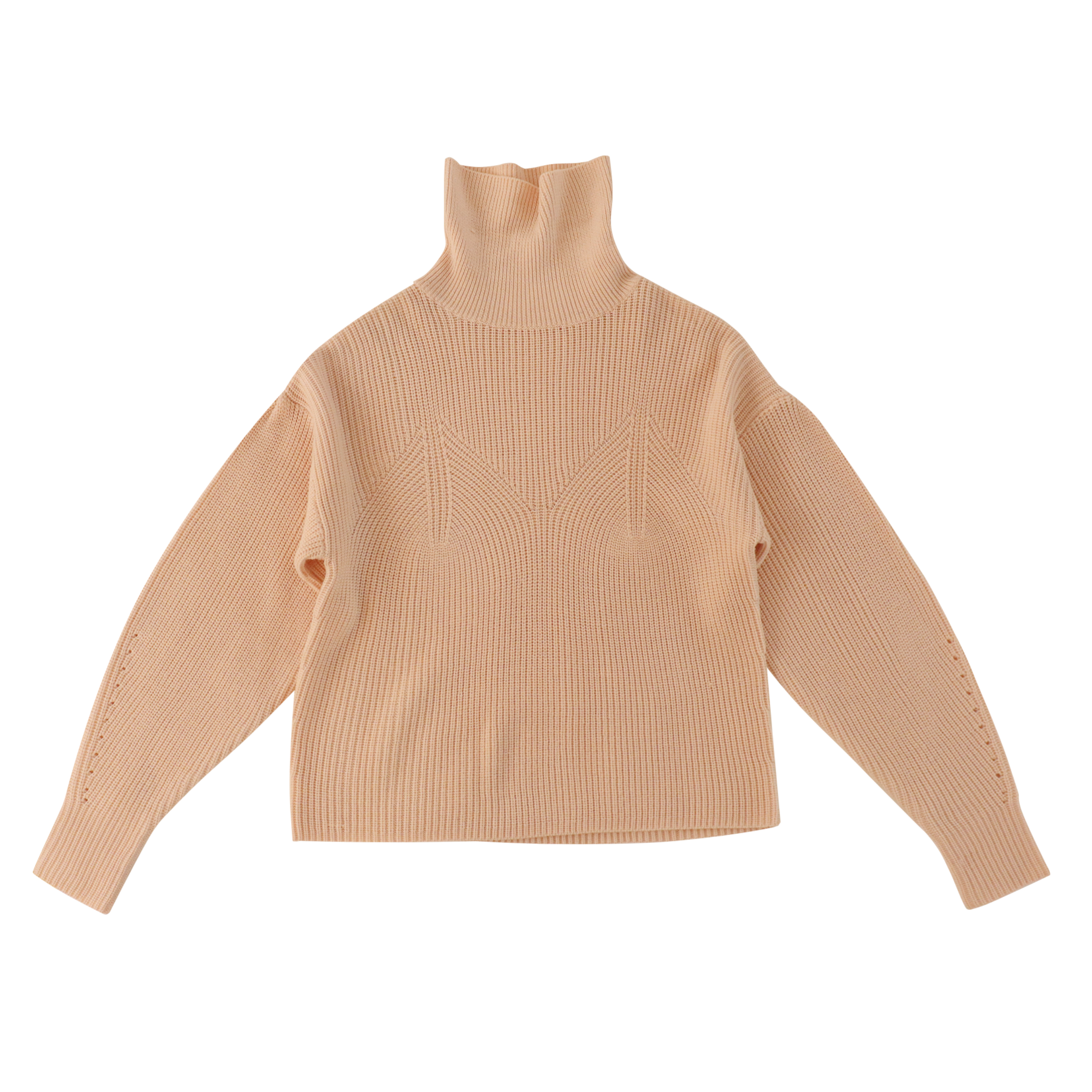 秋冬OEM工場カスタムコットンロングスリーブ女性ショートプルオーバーニットセーター