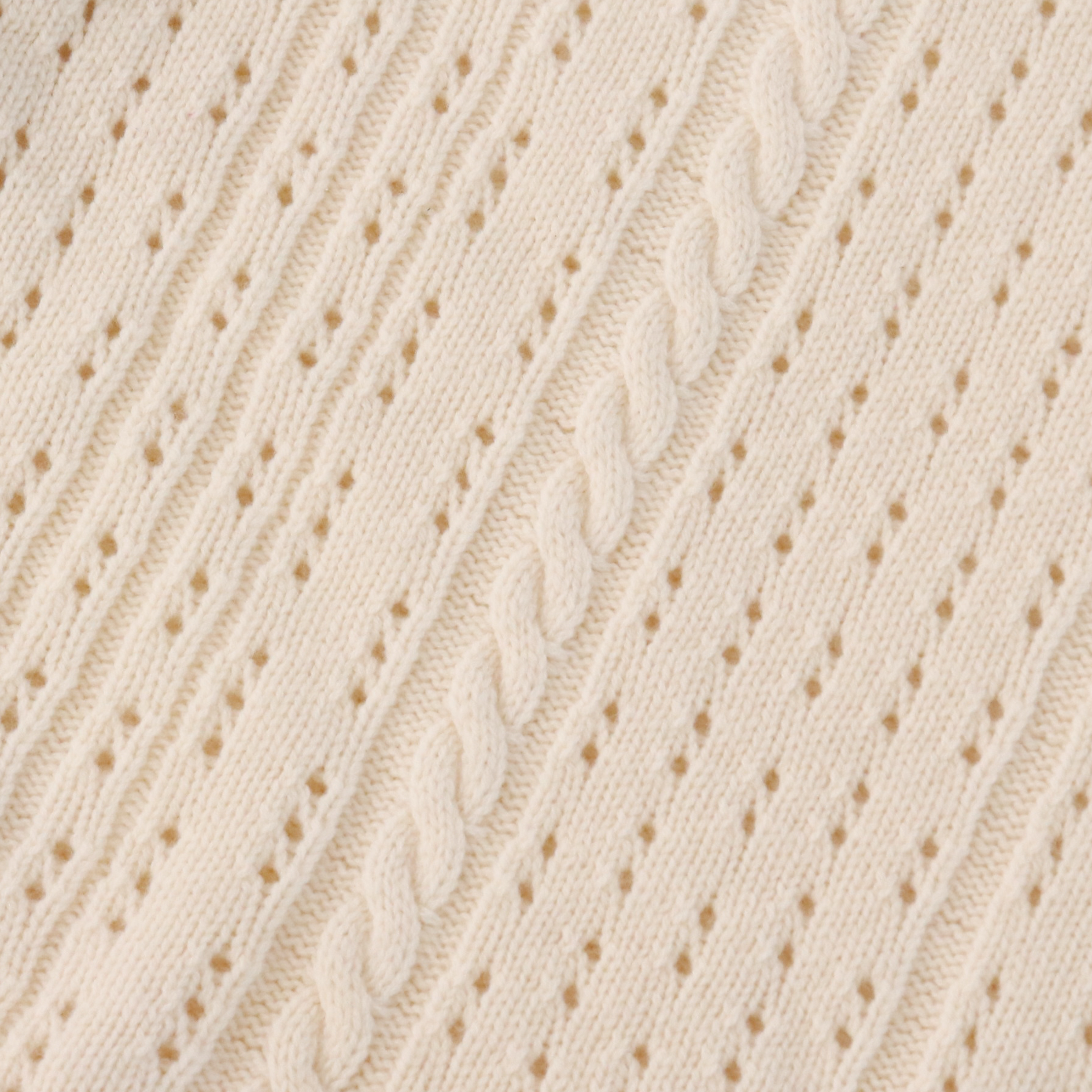 秋冬 OEM 工場カスタム長袖中空ウール女性プルオーバー ニット セーター