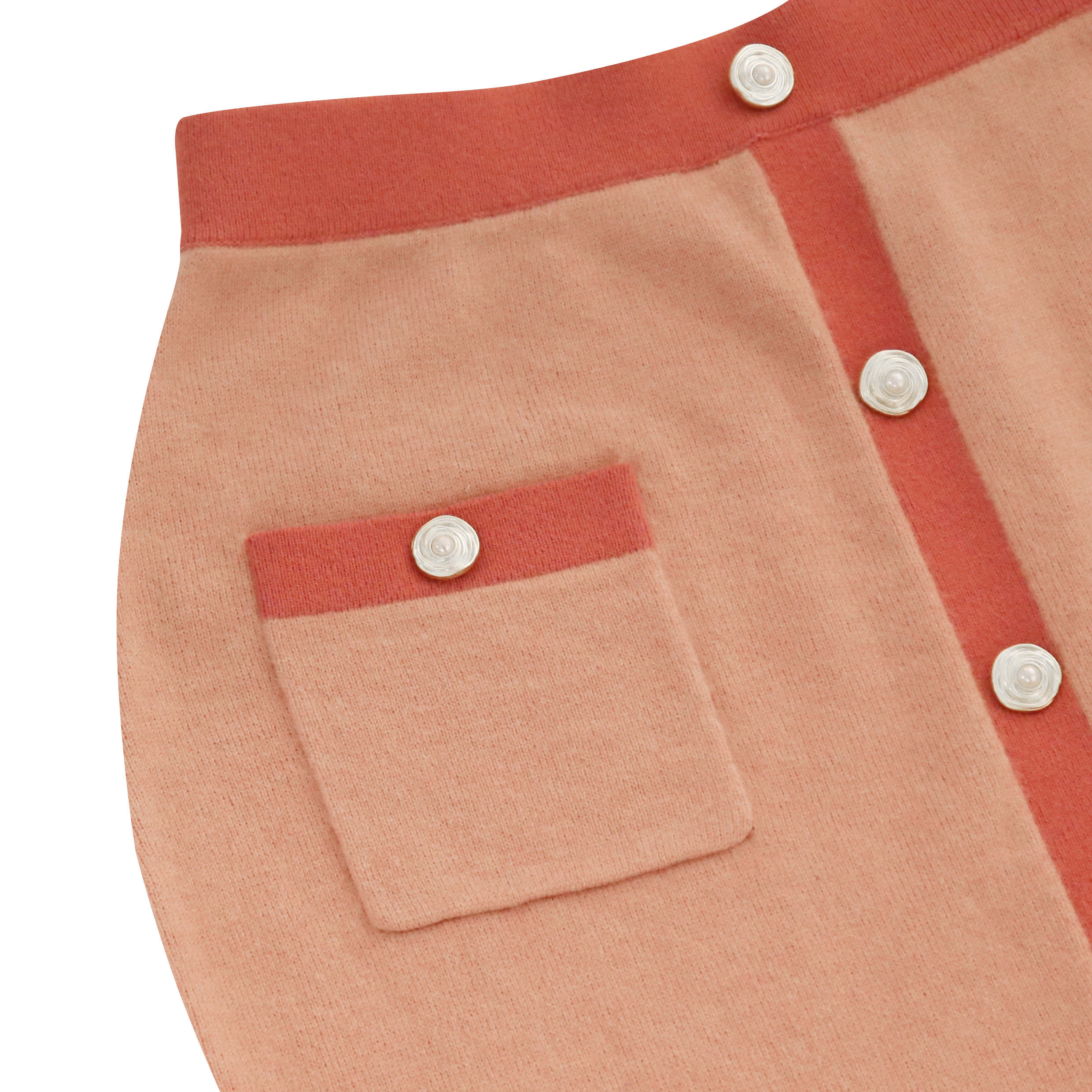 OEMカスタム冬長袖セーターカーディガントップスカートツーピース女性ニットセット